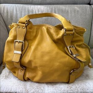 Michael Kors Mustard Yellow Shoulder Bag